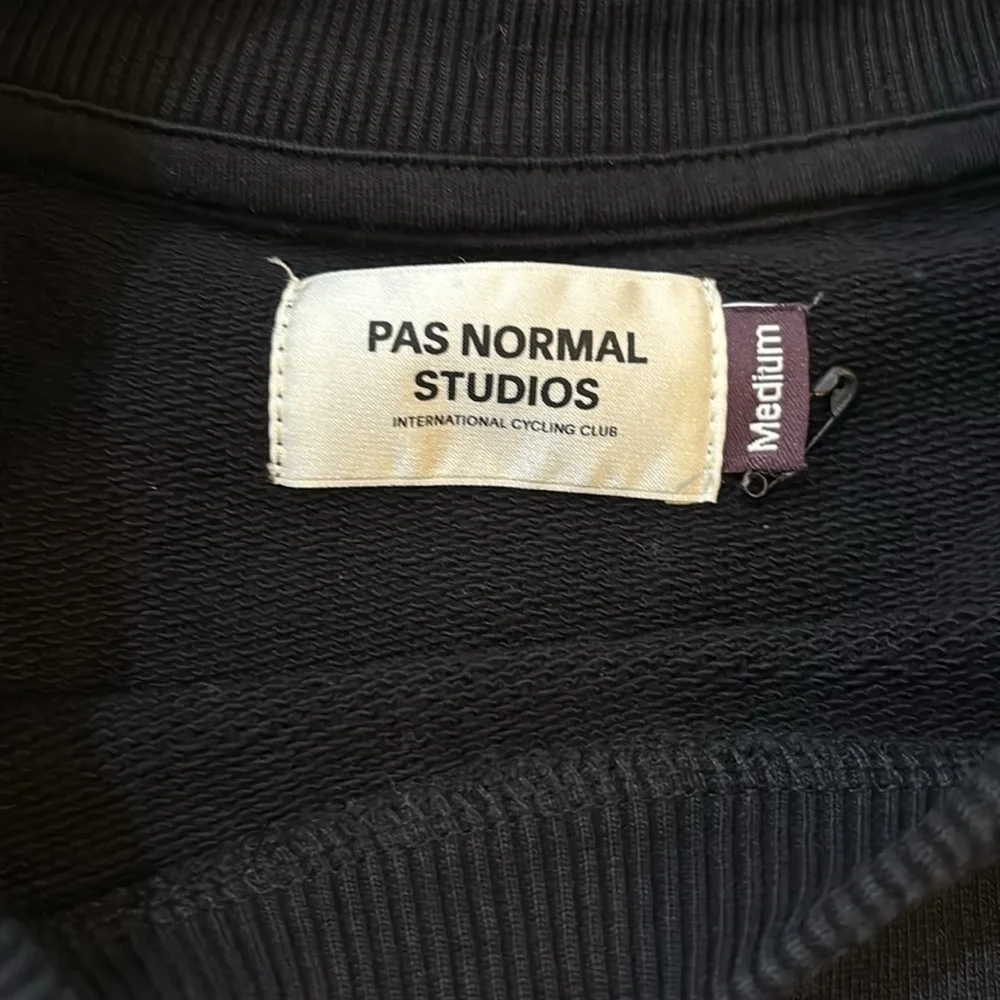 Pas Normal Studios RTN Black Crewneck Sweatshirt Size Medium